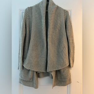 Cozy Knit Open-Front Sweater